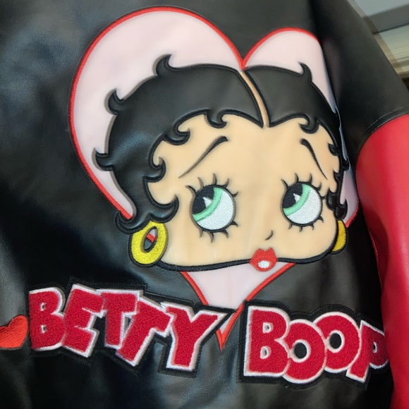 ORIGINAL Betty Boop Varsity Jacket - Picture 7 of 7